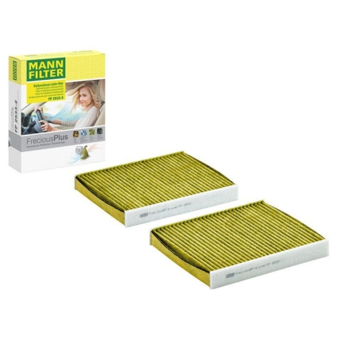 MANN-FILTER Filter, Innenraumluft FreciousPlus FP 2533-2