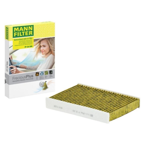 MANN-FILTER Filter, Innenraumluft FreciousPlus FP 26 006
