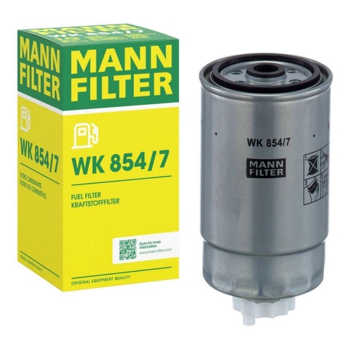 MANN-FILTER Kraftstofffilter WK 854/7