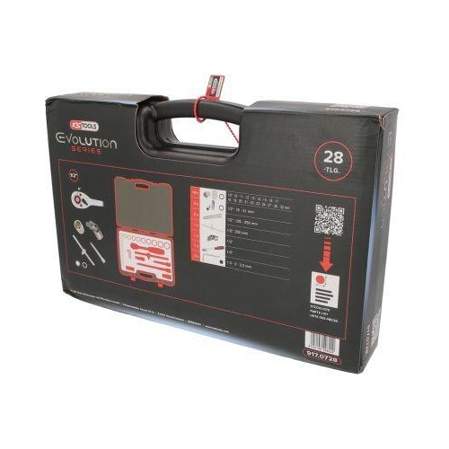 1/2 Zoll Steckschl&uuml;ssel-Satz, 28-tlg KS TOOLS 917.0728