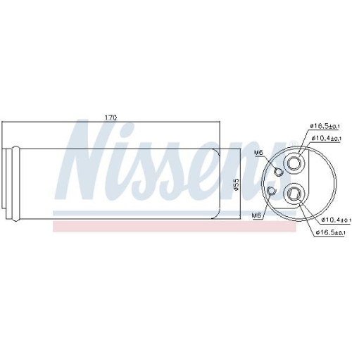 NISSENS Trockner, Klimaanlage 95321