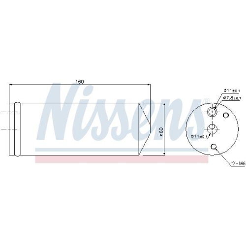 NISSENS Trockner, Klimaanlage 95477