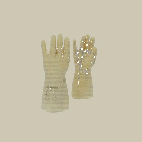 Elektriker-Schutzhandschuh mit Schutzisolierung Gr&ouml;&szlig;e 11 Klasse 0 wei&szlig; 117.0052