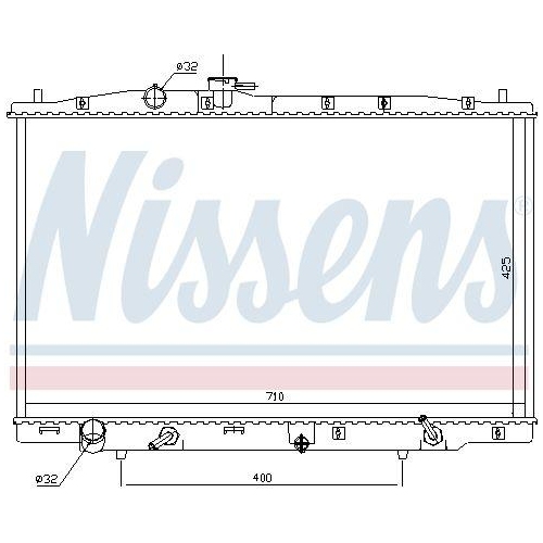 NISSENS K&uuml;hler, Motork&uuml;hlung 681393