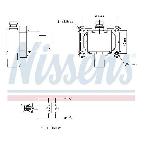 NISSENS Z&uuml;ndspule 966043
