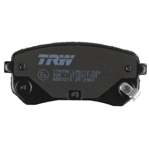 TRW Bremsbelagsatz, Scheibenbremse COTEC GDB3370