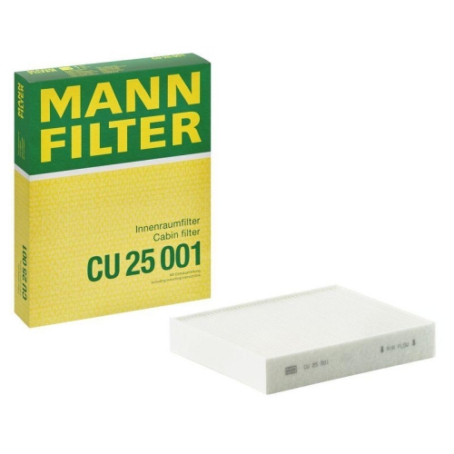 MANN-FILTER Filter, Innenraumluft CU 25 001