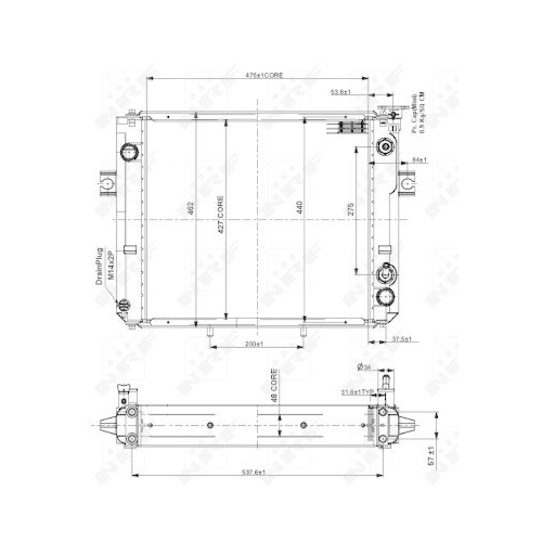 NRF K&uuml;hler, Antriebsbatterie 52302