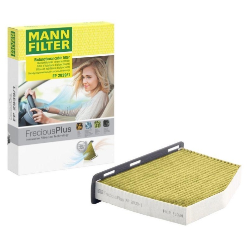 MANN-FILTER Filter, Innenraumluft FreciousPlus FP 2939/1