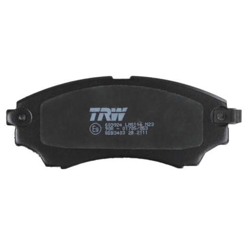 TRW Bremsbelagsatz, Scheibenbremse COTEC GDB3403