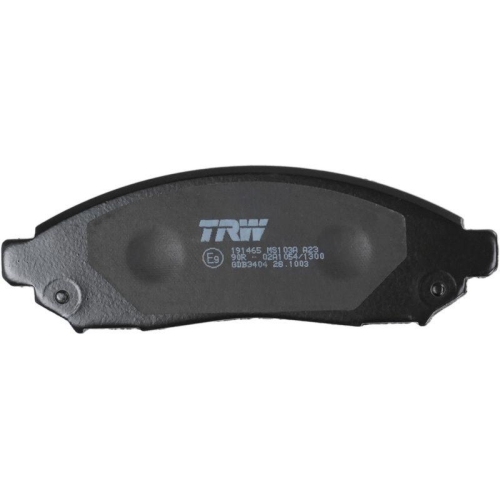 TRW Bremsbelagsatz, Scheibenbremse COTEC GDB3404