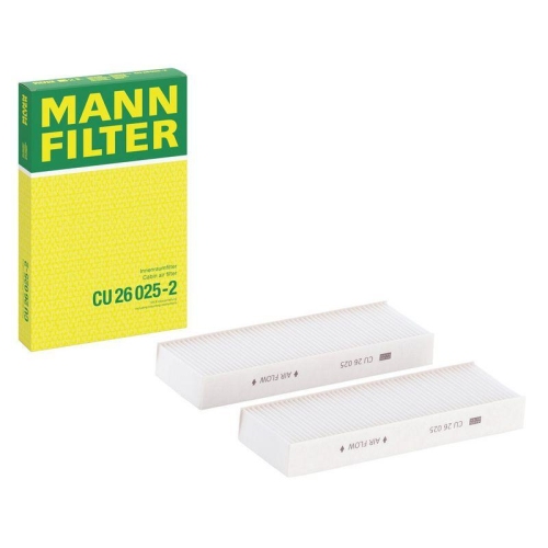 MANN-FILTER Filter, Innenraumluft CU 26 025-2