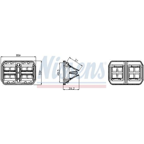 NISSENS AGR-Ventil 9820002