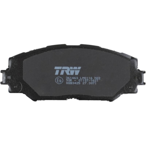 TRW Bremsbelagsatz, Scheibenbremse COTEC GDB3425