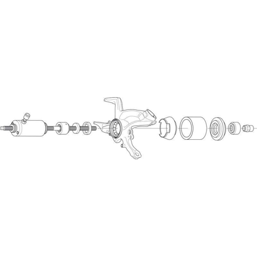 GEDORE Spindel, Abzieher KL-0039-1920-1 A
