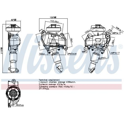 NISSENS AGR-Ventil 98488
