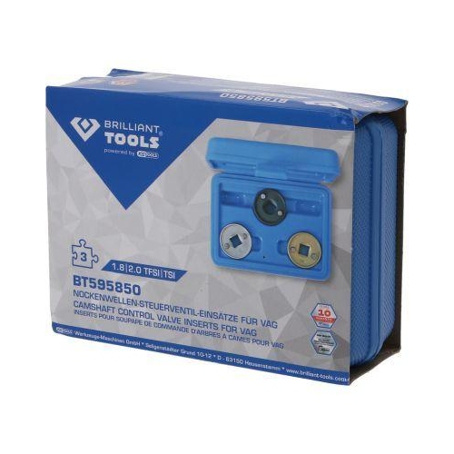 Nockenwellen-Steuerventil-Eins&auml;tze f&uuml;r VAG 1.8, 2.0 TFSI, TSI BRILLIANT TOOLS