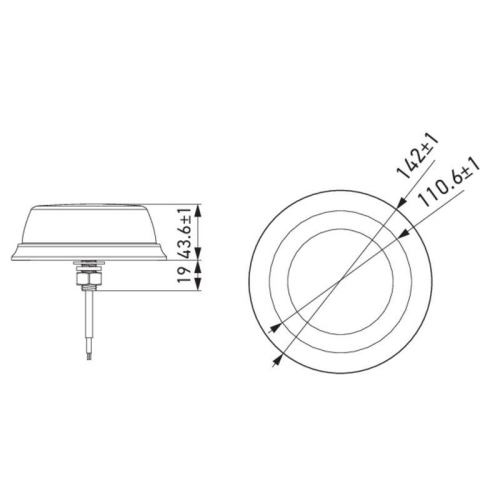 HELLA Blitz-Kennleuchte 2XD 357 980-021