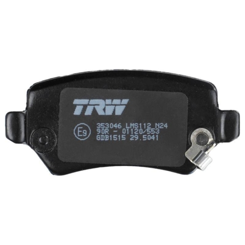 TRW Bremsbelagsatz, Scheibenbremse COTEC GDB1515