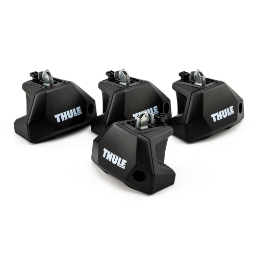 THULE 7107 Evo Fixpoint Fußsatz für Fahrzeuge mit Fixpunkt Dachanbindung 710700