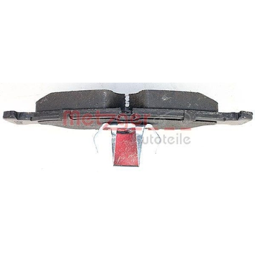 METZGER AUTOTEILE Bremsbelagsatz, Scheibenbremse 1170019