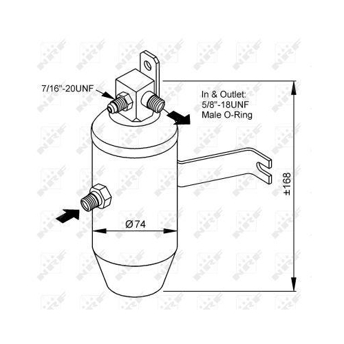 NRF Trockner, Klimaanlage EF to be sourced 33145