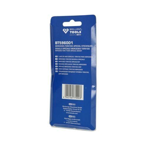 Mercedes-Torx 100-Spezial Stecknuss BRILLIANT TOOLS BT596001