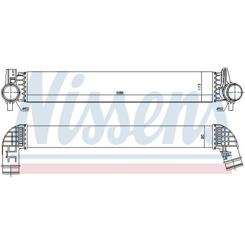 NISSENS Ladeluftkühler ** FIRST FIT ** 96120