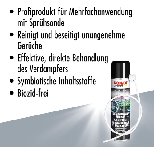 Klimaanlagenreiniger Profiline Desinfektion 400ml Sonax f&uuml;r Werkstatt 03243000