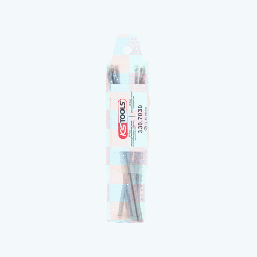 HSS-G Spiralbohrer lang, 3mm, 10er Pack KS TOOLS 330.7030