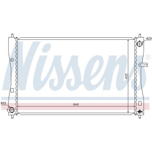NISSENS K&uuml;hler, Motork&uuml;hlung 68184