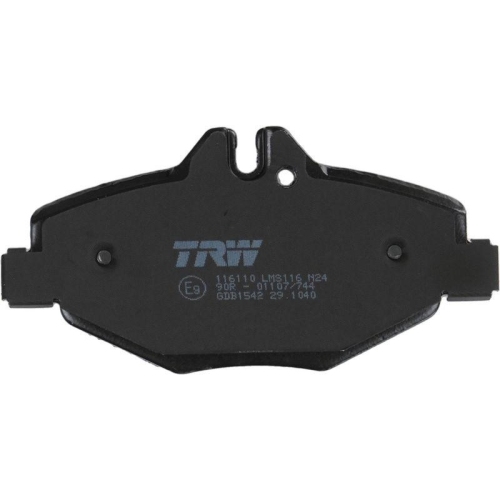 TRW Bremsbelagsatz, Scheibenbremse COTEC GDB1542