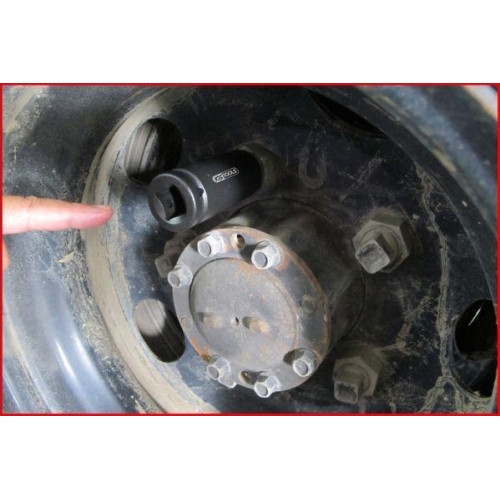 3/4 Zoll Vierkant-Kraftstecknuss-Satz f&uuml;r Fuso, 4-tlg KS TOOLS 460.4510