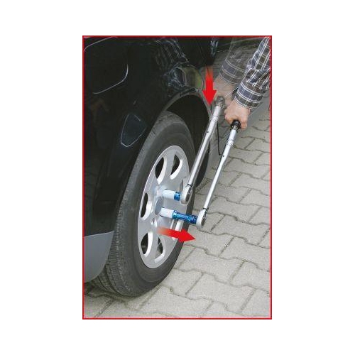 1/2 Zoll Alu Kraft-Stecknuss-Satz, lang, 6-tlg KS TOOLS 515.1040