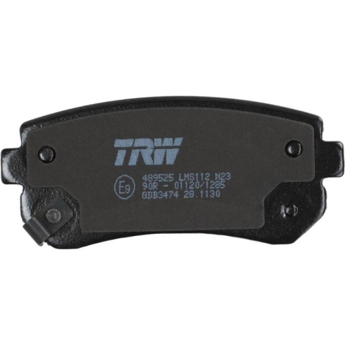 TRW Bremsbelagsatz, Scheibenbremse COTEC GDB3474