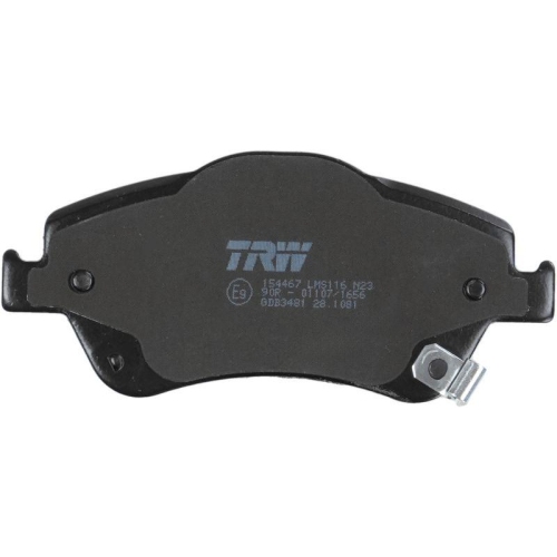 TRW Bremsbelagsatz, Scheibenbremse COTEC GDB3481