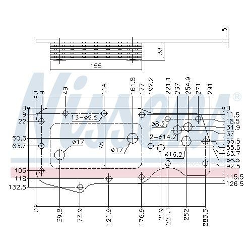 NISSENS &Ouml;lk&uuml;hler, Motor&ouml;l 91130
