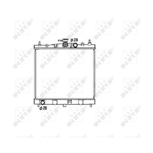 NRF K&uuml;hler, Motork&uuml;hlung EASY FIT 53476