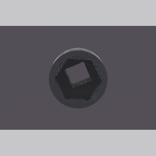 1 Zoll Sechskant-Kraft-Stecknuss, kurz, 46mm KS TOOLS 515.1746