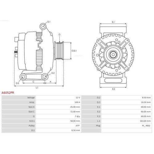 AS-PL Generator Wiederaufbereitet AS-PL
