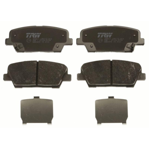 TRW Bremsbelagsatz, Scheibenbremse COTEC GDB3499