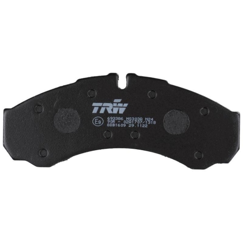 TRW Bremsbelagsatz, Scheibenbremse COTEC GDB1609