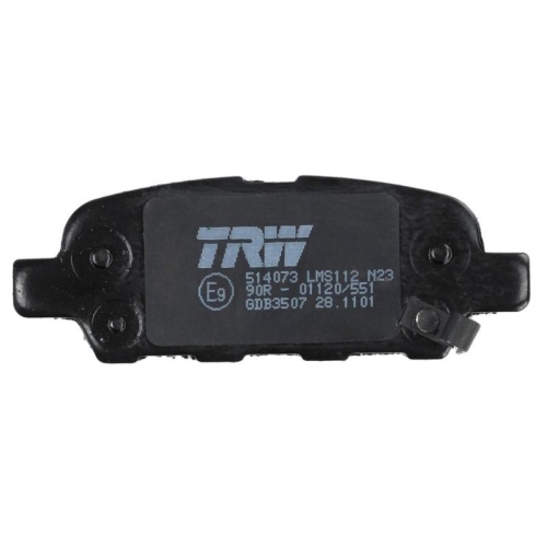 TRW Bremsbelagsatz, Scheibenbremse COTEC GDB3507