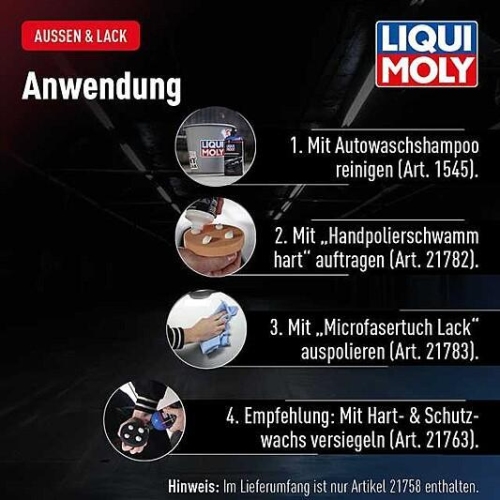 Lackpolitur Schleifpaste 1500 - 250ml LIQUI MOLY 21758