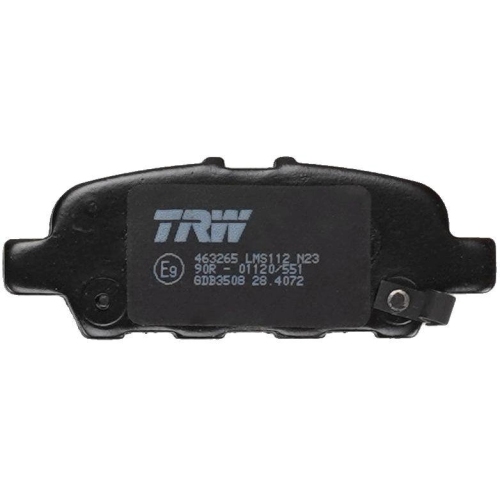 TRW Bremsbelagsatz, Scheibenbremse COTEC GDB3508