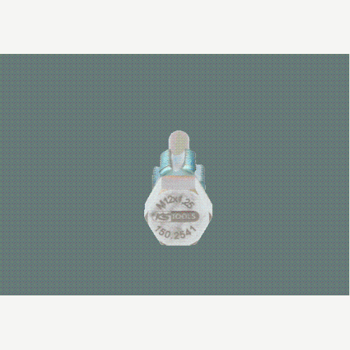 Gewindeschneider mit Führungsbolzen für Temperatursensoren, M12x1,25 KS TOOLS