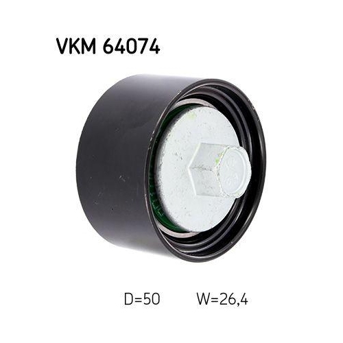 SKF Umlenk-/F&uuml;hrungsrolle, Keilrippenriemen VKM 64074