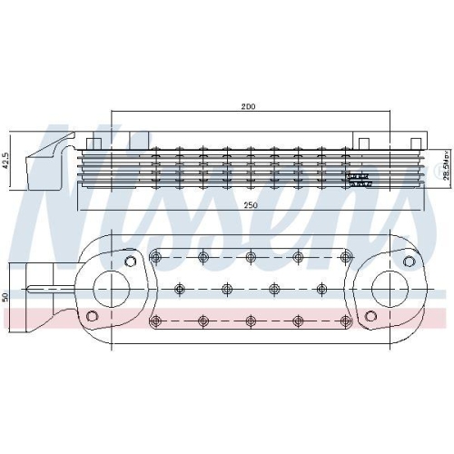 NISSENS &Ouml;lk&uuml;hler, Motor&ouml;l 91604