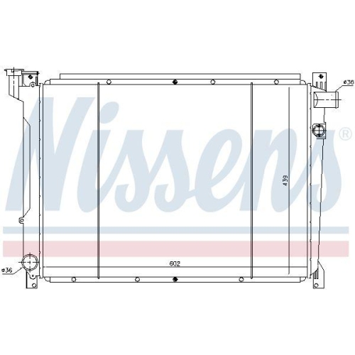 NISSENS K&uuml;hler, Motork&uuml;hlung 62941