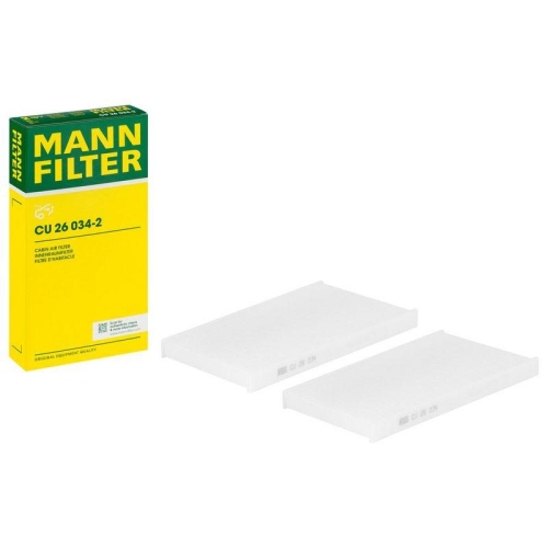 MANN-FILTER Filter, Innenraumluft CU 26 034-2